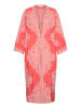 Cream Kimono CRTyla Oversize fit in Coral With Embroidery