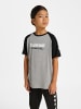 Hummel T-Shirt Hmljr Logo Lebensstil Kinder in GREY MELANGE