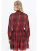 DreiMaster Vintage Women Dress in red check