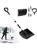 COSTWAY Schneeschaufel 122cm in Schwarz
