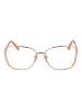 Guess Damen Optische Fassungen Quadrat Rose Gold