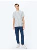 KOTON T-shirt in Blau Gestreift