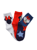 Disney Minnie Mouse Kinder Mädchen Socken 6er Pack in Mehrfarbig