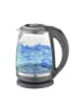 Adler Europe AD 1286 Wasserkocher 2,0 L - 2200 W, 360° drehbar in Grau