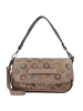 Desigual New Galactic Schultertasche 24.5 cm mit Dehnfalte in brown