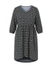 Ulla Popken Jerseykleid in schwarz