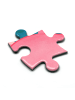 Mr. & Mrs. Panda Puzzle Axolotl Hurra Design ohne Spruch in Weiß