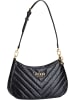 Guess Abendtasche Jania Top Zip Shoulder Bag in Black