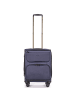 Stratic Bendigo Light + 4 Rollen Kabinentrolley 54 cm mit Dehnfalte navy