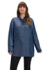 Ulla Popken Trachtenbluse in blue denim