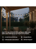 STAR Trading LED Glühbirnen Lichterkette Glow, outdoor, Netzbetrieb, rauchiges Gr