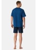Schiesser Schlafanzug Comfort Essentials in Blau