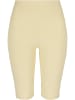 Urban Classics Urban Classics Damen Ladies Organic Stretch Jersey Cycle Shorts in softyellow