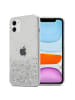 cadorabo Hülle für Apple iPhone 11 PRO MAX Glitter in Transparent mit Glitter