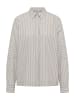 Cecil Stripe Blouse in Urban Taupe