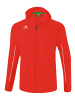 erima Liga Star Trainingsjacke mit Kapuze in rot/weiss