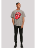 F4NT4STIC Oversize T-Shirt The Rolling Stones Zunge in Asphalt