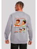 F4NT4STIC Sweatshirt Kellogg's Corn Flakes Cereal Box Children Retro in grau meliert