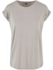 Urban Classics Urban Classics Damen Ladies Modal Extended Shoulder Tee in cloud