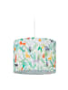 relaxdays Hängelampe "Dschungel" in Bunt - (H)140 x Ø 35 cm