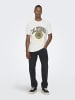 ONLY & SONS T-shirt in Cloud Dancer