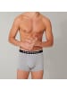 Schiesser Boxershorts 3er Pack in Grau melange