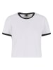 Urban Classics T-Shirt in white/black