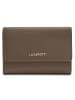 Lazarotti Bologna Leather Geldbörse Leder 14 cm in taupe