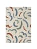 KADIMA DESIGN Shaggy-Teppich Kuschelig MERSEY Abstrakt Weich Berber Wohnzimmer