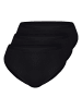 Sassa 3er Pack Slip in Black