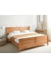 Beliani Doppelbett CHAMPAGNAT in Braun - (W) 186 x (H) 100 x (L) 212 cm