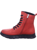 Gemini Schnürboot Warmfutter in rot