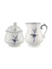 Villeroy & Boch 2er Set Milch- und Zucker-Set Vieux Luxembourg in weiß-blau