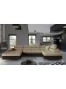 MF Design Eduard Recamiere Rechts in Beige -  (L) 205 x (B) 337 x (H) 88 cm