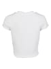 Urban Classics Cropped Tees in white