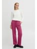 b. young BYDANTA CASUAL PANT Y - HEAVY WOVEN Regular fit in Fuchsia Red