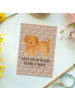Mr. & Mrs. Panda Postkarte Hund Flauschig mit Spruch in Hundeglück