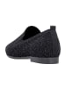 remonte Klassische Slipper in Schwarz