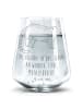 Mr. & Mrs. Panda Glas Nasenbär mit Spruch in Transparent