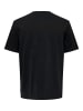 Only&Sons Weiches Rundhals T-Shirt Kurzarm ONSSMART Basic Shirt in Schwarz