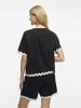 Vila T-Shirt VICalisa in schwarz sand - 0002