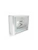 relaxdays Briefkasten in Silber/Grau - (B)35,5 x (H)30,5 x (T)14 cm