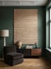 KADIMA DESIGN Teppich Kurzflor für Fußbodenheizung GLAVEN naturlook Wohnzimmer in Natur