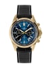 Jacques Lemans Herrenuhr Chronograph Liverpool Schwarz/Blau