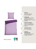 Schiesser Renforcé Bettwäscheset Doubleface in Lila