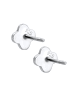 Elli Ohrringe 925 Sterling Silber Kleeblatt, Geo in Silber