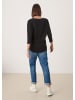QS T-Shirt in 9999_schwarz