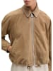 Marc O'Polo Lederjacke relaxed in Earthy Taupe