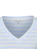 Marie Lund T-Shirt in weiß hellblau - 0002