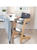 roba Babyhochstuhl 'Nature Up' - Mitwachsend - 3-Punkt-Gurt - Natur / Anthrazit